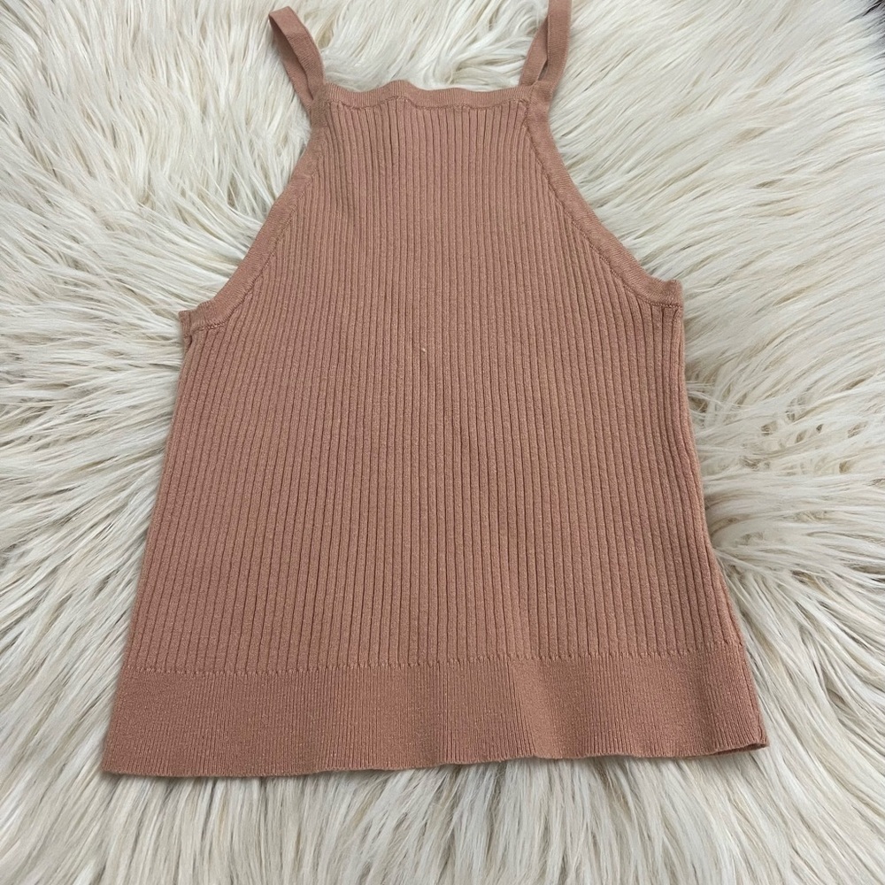 Brandy Melville Ribbed Knit Tank Top - One Size